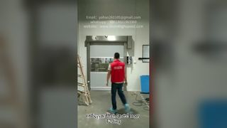 Cửa tốc độ cao công nghiệp đang hoạt động | Sự lựa chọn thông minh cho nhà kho hiện đại