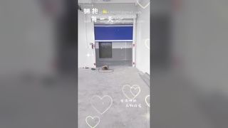 Industrial High Speed Door Test | Fast Opening & Smooth Operation