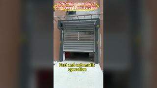 Advanced High Speed Spiral Door Production | Precision Engineering Behind Every Door