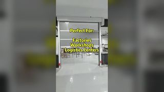 PVC High Speed Door Testing | Fast Opening, Smooth Operation & Reliable Performance
