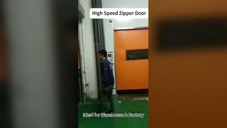 Is a Self-Repairing High Speed Zipper Door the Best Solution for High Traffic Areas?