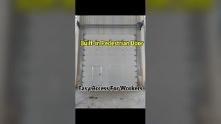 Industrial Sectional Overhead Door | Smooth, Quiet & Reliable Operation