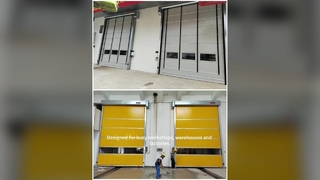 PVC High-Speed Door | Fast & Reliable Access for Industrial Facilities
